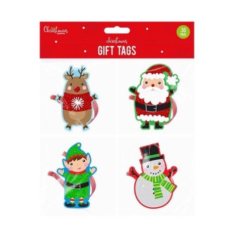 Christmas Novelty Character Gift Tags
