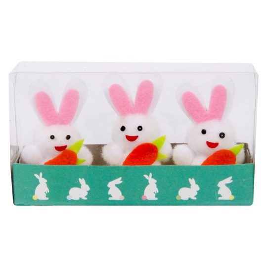 Easter Characters Bunny with Carrot