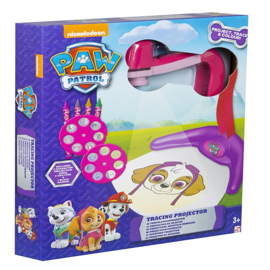 Paw Patrol(Girls) Tracing Projector w Disks – HOVUK